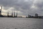Der Hamburger Hafen am 10.2012 